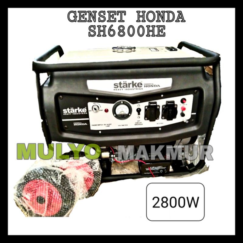Genset Honda Starke SH 6800 HE