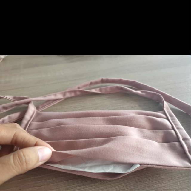 Masker Kain 2 Lapis Isi Tisu Dll Shopee Indonesia