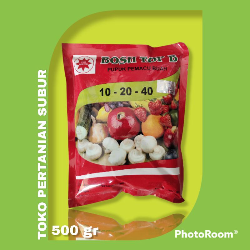 PUPUK BUAH BOSH TOP B 10 20 40 500GRAM bos top

