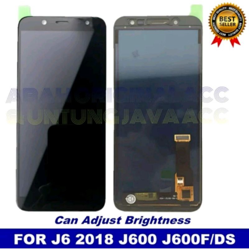LCD SAMSUNG J6 2018 J600 J6 ORI OEM KONTRAS FULLSET TOUCHSCREEN