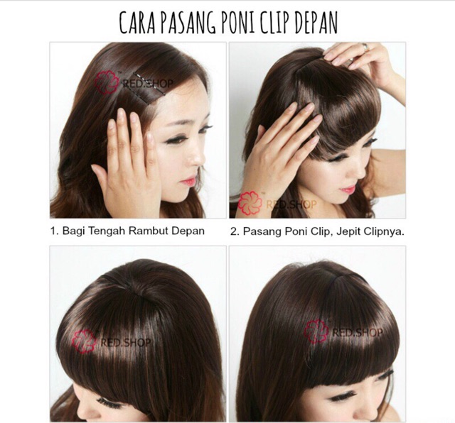 PONI DEPAN / FLAT BANGS / PONI PALSU ALITA