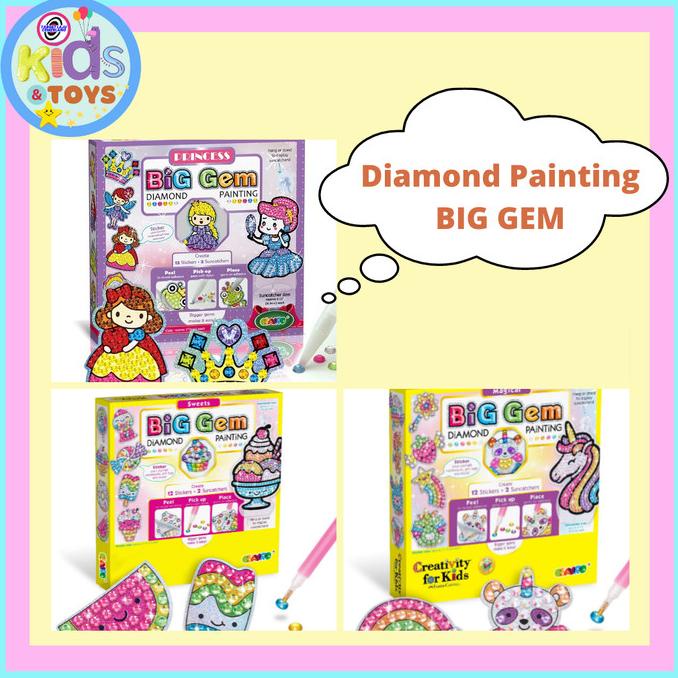 

Hadiah natal anak Big Gem Diamond Painting Sticker DIY