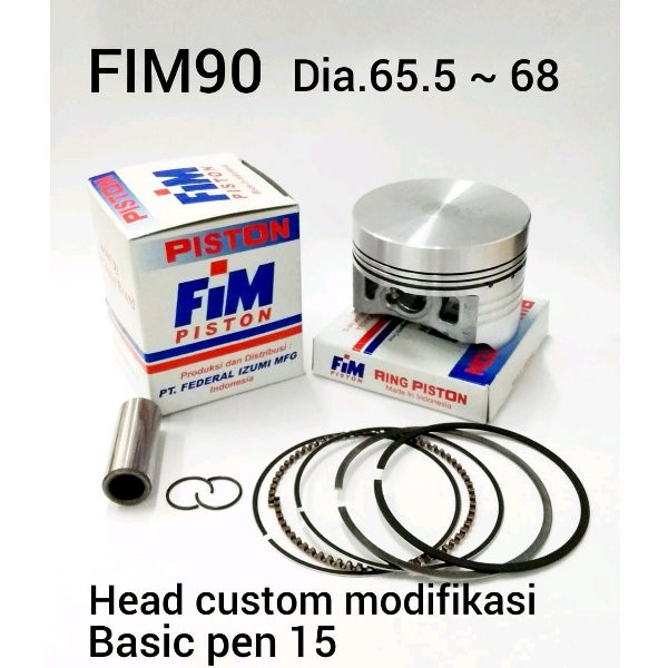 DSA     Piston 65.5 66 66.5 67 68 pen 15 bahan pen 15 .