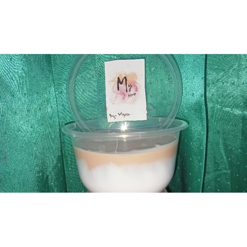 dalgona coffe slime