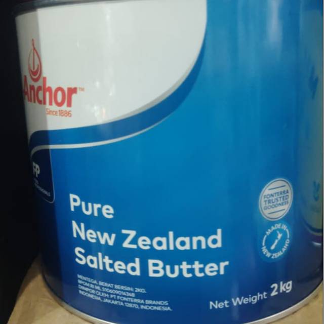 Salted butter anchor repack 100gr