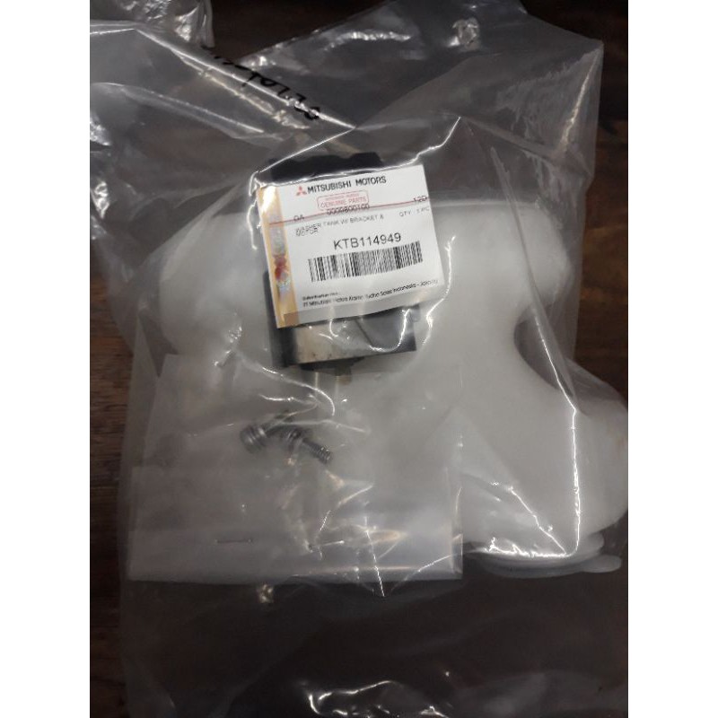 Tabung Tampungan Air Wiper / Washer L300 Diesel Mitsubishi ORI KTB (KTB114949 / 8260A519 ) + Sudah A