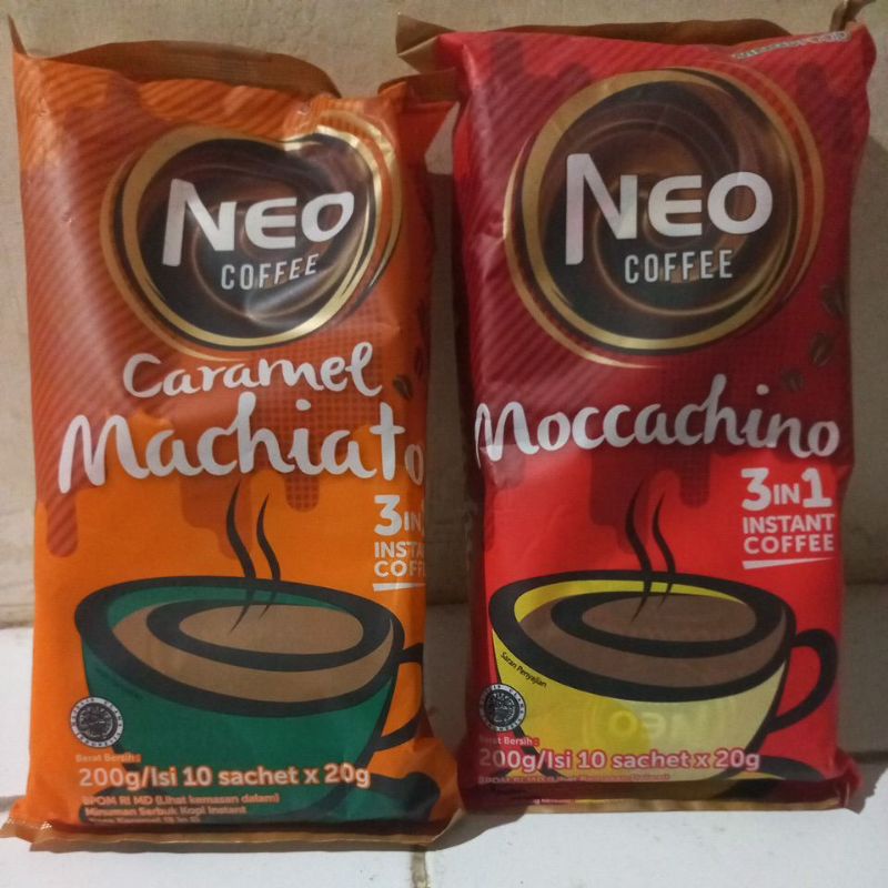 Neo coffee isi 10 sachet x 20gr