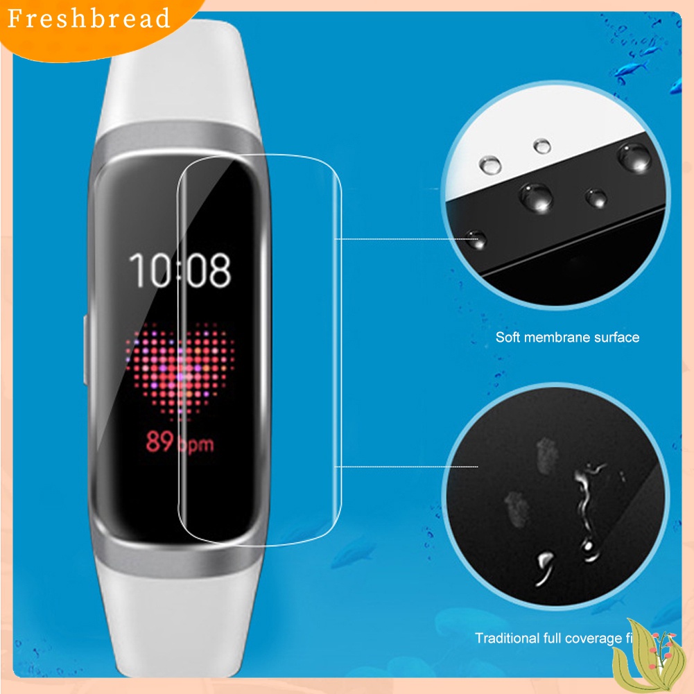 Terlaris 3Pcs Anti-Scratch Smart Bracelet Screen Protector Film for Samsung Galaxy Fit E