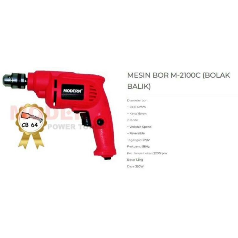 Bor Modern M 2100 C ( 10mm )