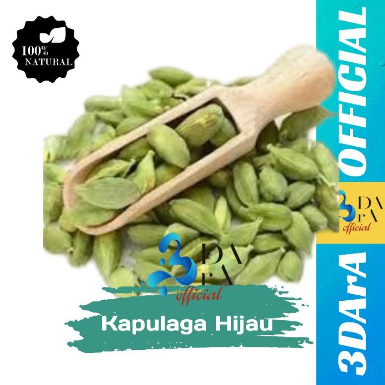 

[Art. 85] Kapulaga Arab 100gr Premium - Kapulaga Hijau - Kapulaga India
