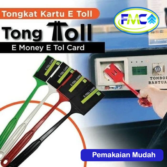 Tongkat Toll Tol Premium Flexible Panjang Fleksibel Gerbang GTO Etoll Aksesoris Mobil Kartu Flazz E-Tol E-Toll Praktis Murah