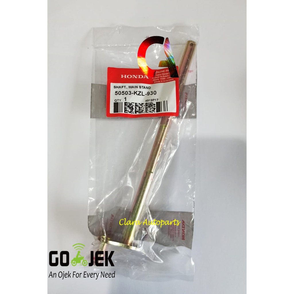 AS STANDAR TENGAH BEAT FI KZL BESI TULANG STANDAR TENGAH HONDA MOTOR BEAT FI KZL K25