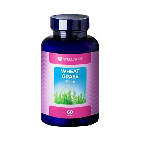 Wellness Wheat Grass 500mg 60 Tablets BPOM