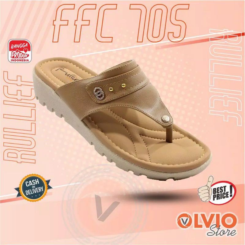 SEPATU SANDAL WANITA RULLIEF 705