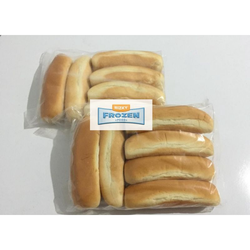 

Roti Hotdog Polos isi 6