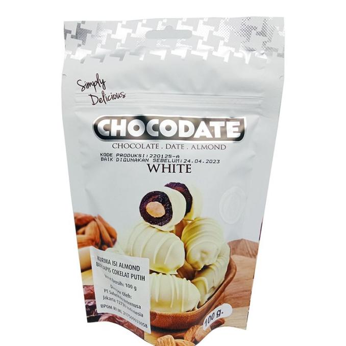 

+++++] CHOCODATE WHITE CHOCOLATE DATE ALMOND 100 G