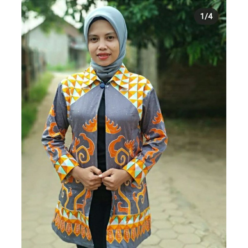 Bahan Batik Lampung Semi Sutra