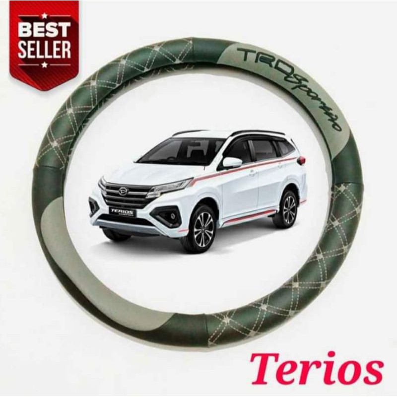 sarung stir cover stir toyota Rush / Terios Universal TRD Sportivo Original Mbtech