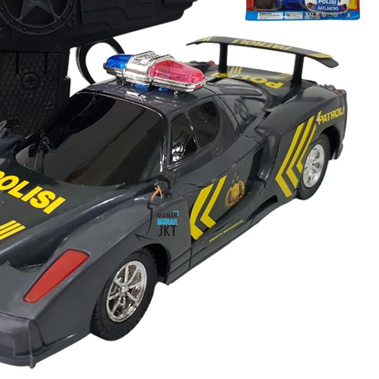 MAINANKEI MAINAN REMOTE CONTROL POLISI PATROLI HKR LOKAL RC POLISI HKR