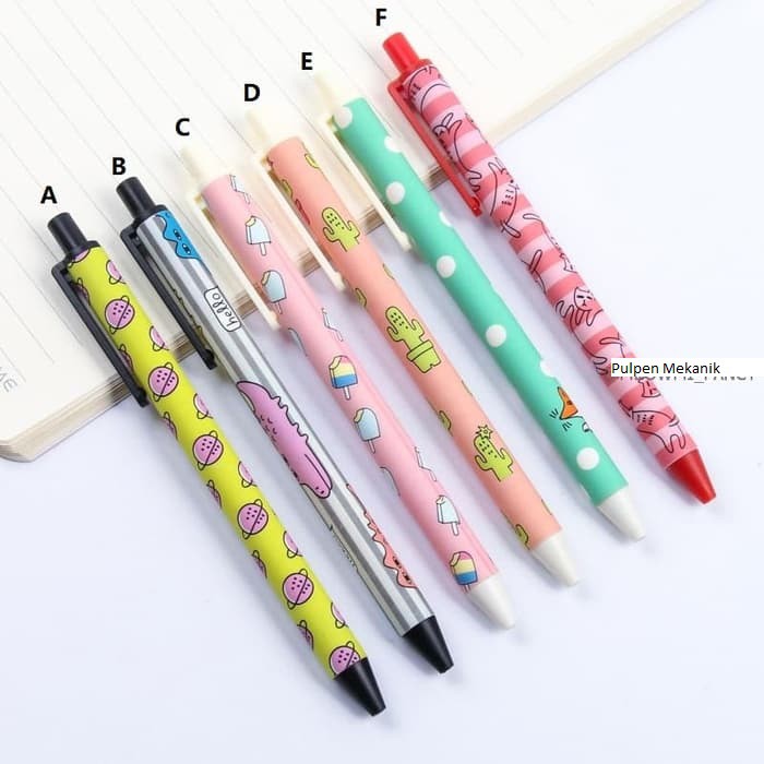 

Ballpoint Karakter Unik Lucu Imut Pulpen Mekanik Alat Tulis Pen Pena Bolpoin