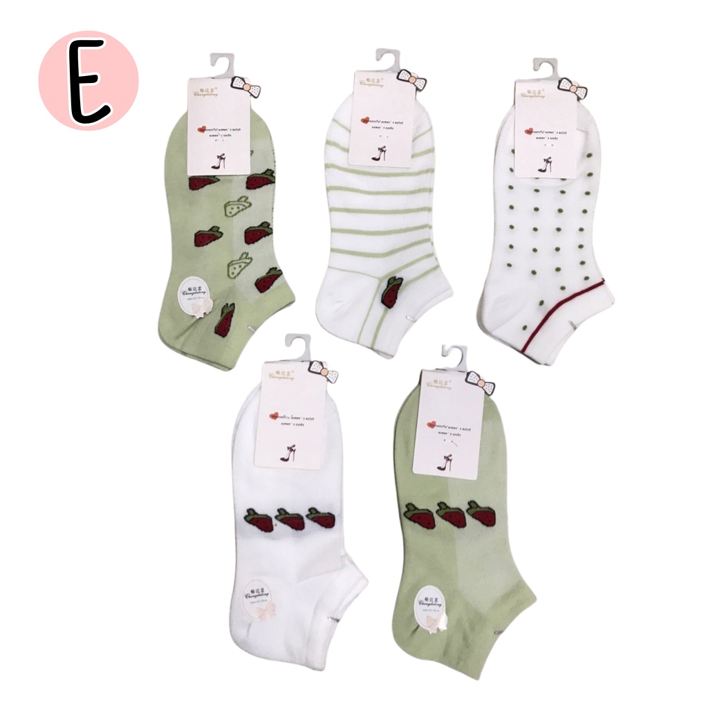 Kaos Kaki Remaja Dewasa Motif Lucu Import