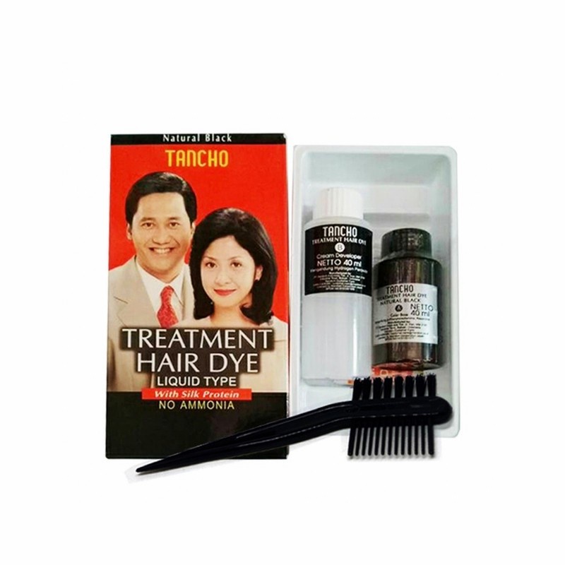 Tancho Treatment Hair Dye Liquid / Cair / 40ml / 80ml / Cat Rambut / Semir Rambut