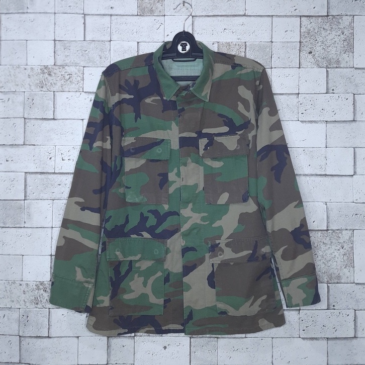 Jaket BDU WOODLAND CAMO