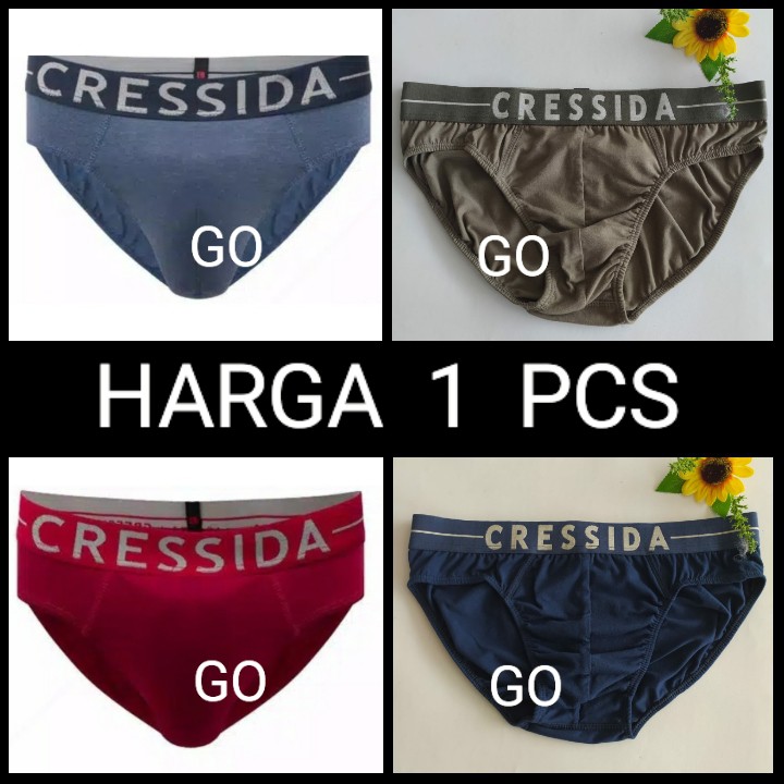 gof CMU 828 CRESSIDA CELANA DALAM PRIA Pakaian Dalam Cowok Underwear 100% Original (per pcs)