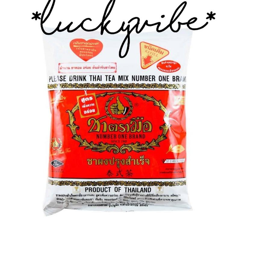 

ボ THAI TEA ORIGINAL CHATRAMUE 400gr/ TEH MERAH 400GR TERLARIS 3891 ◘