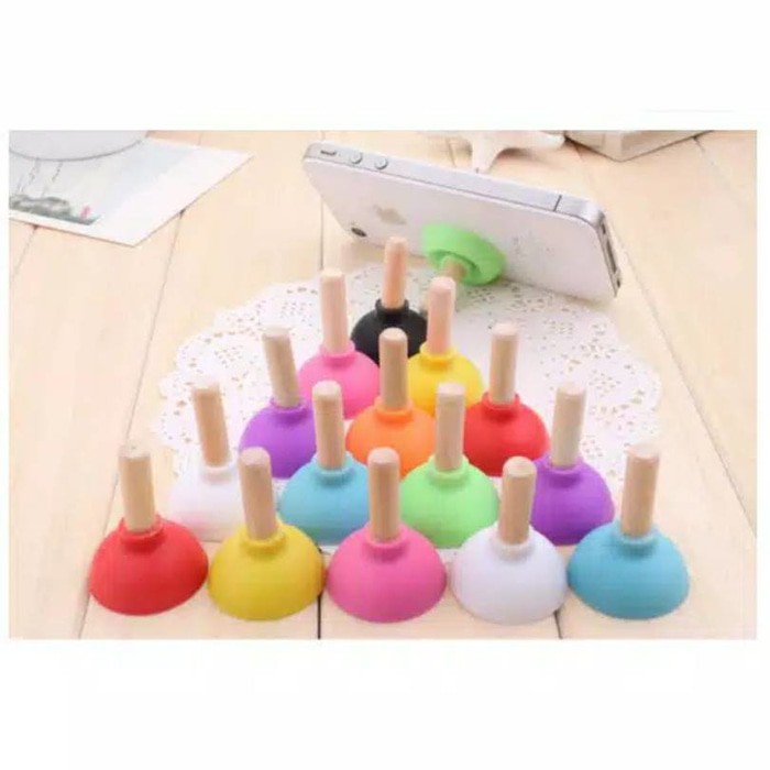 stand hp lucu unik / stand hp pump / sandaran hp murah lucu