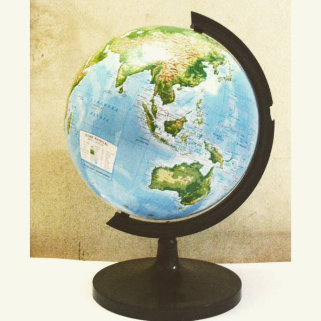Bola Dunia atau Globe diameter 30 cm
