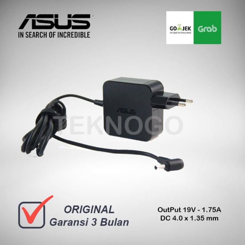 Adaptor Charger Asus VivoBook E203 E203N E203NA E203NAH E203-NAH 19V- 1.75A Original