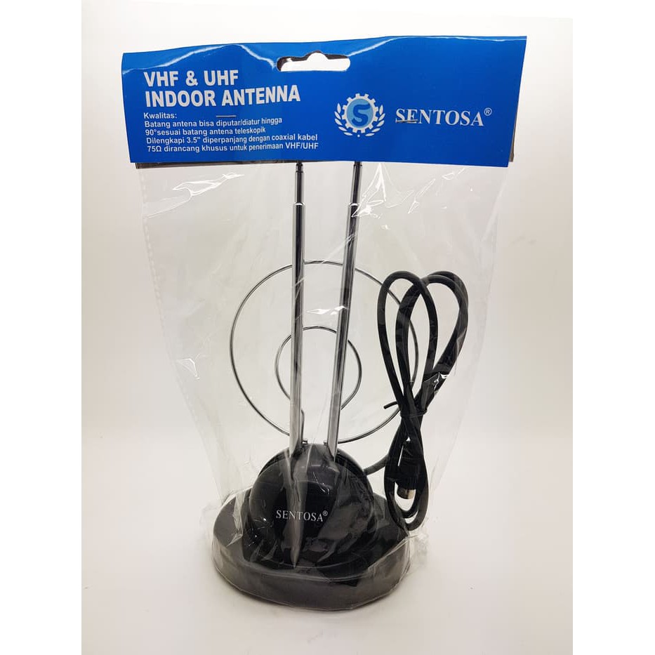 ANTENA TV DALAM / ANTENA TARIK INDOOR VHF & UHF