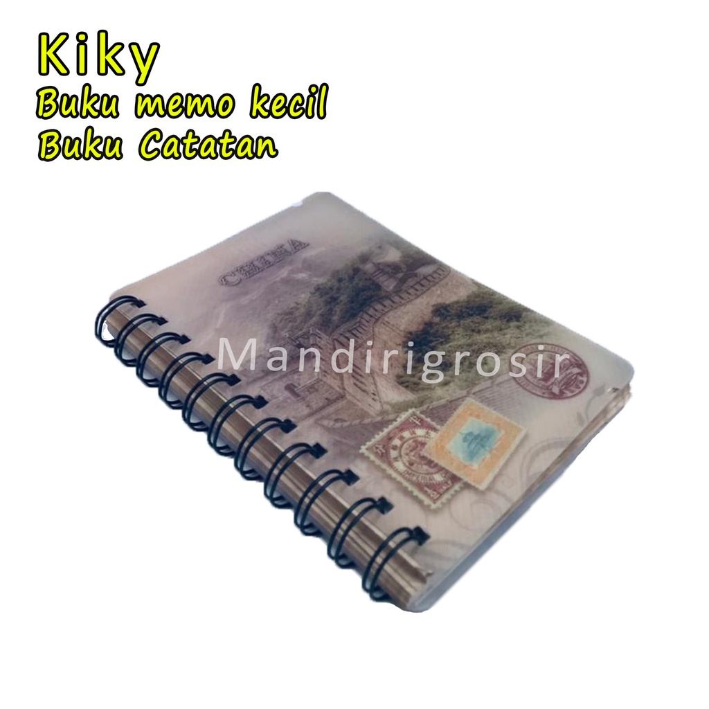 Buku memo kecil * Kiky * Buku Catatan * 62156028