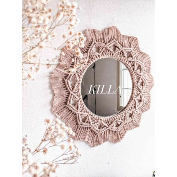 Cermin Macrame / Mirror Macrame