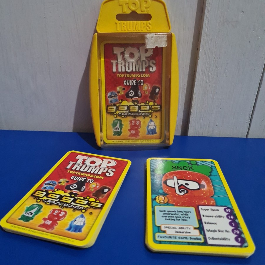 Board Game - Top Trumps Gogos Crazy Bones