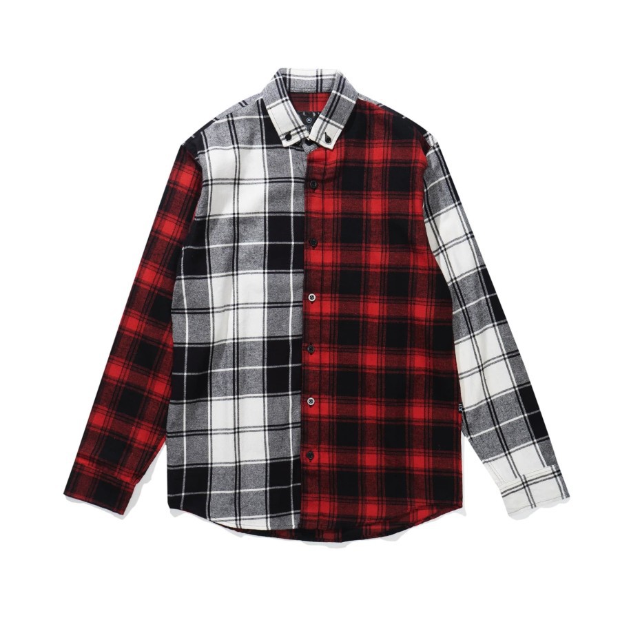 

LEAF - LONGSHIRT FLANNEL HALF - MULTICOLOR