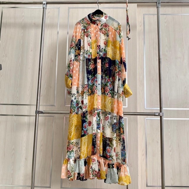 DRESS MAXI MUTIA ORI BKK KS21190-2