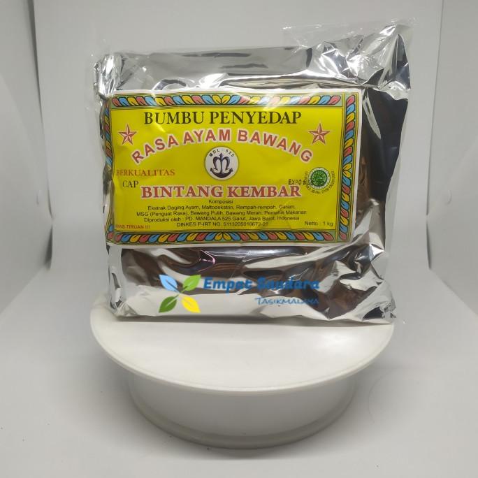 

[[COD]] BUMBU PENYEDAP RASA AYAM BAWANG CAP BINTANG KEMBAR 1 KG EKSLUSIF Kode 1039