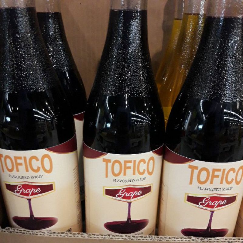 

Tofico Syrup Grape 1ltr