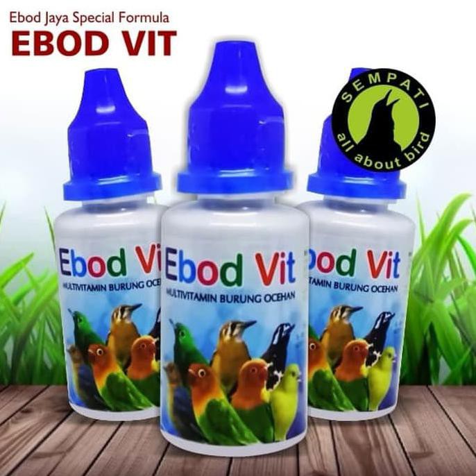Murah Meriah Ebod Vit Vitamin Burung Meningkatkan Stamina Kicauan