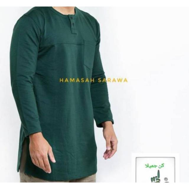 Qurta Hamasah Sarawa Bahan baby terry