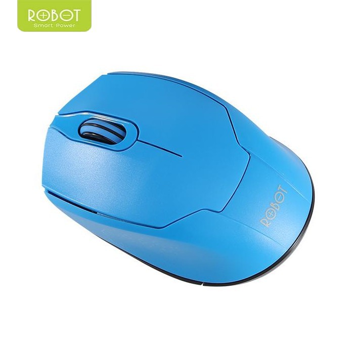 Wireless Mouse Robot M310 Silent Mouse Gaming 2.4GHz 1600DPI Original Garansi 1 Tahun