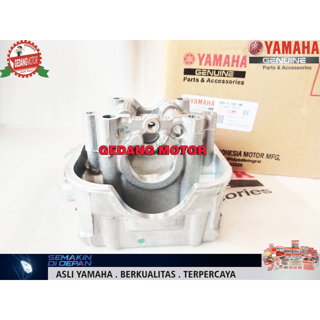 BLOK BLOCK CYLINDER HEAD MIO M3 ASLI YAMAHA