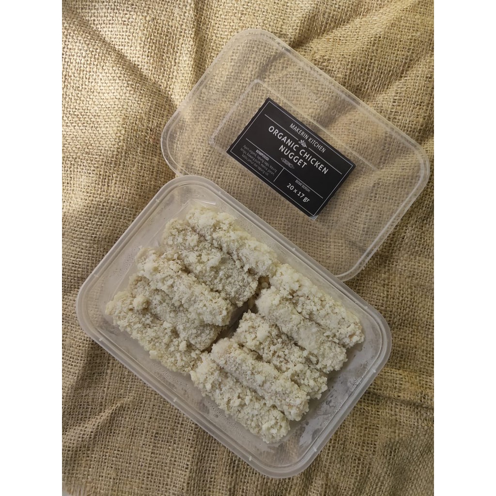 

Nugget Ayam Organik (Organic Chicken Nugget) / nugget frozen pack sehat NO MSG