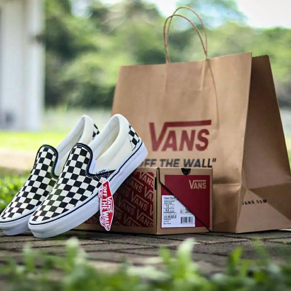 Sepatu Vans Casual Pria Slip On Murah Oldskool Sekolah Kuliah Keren Terlaris