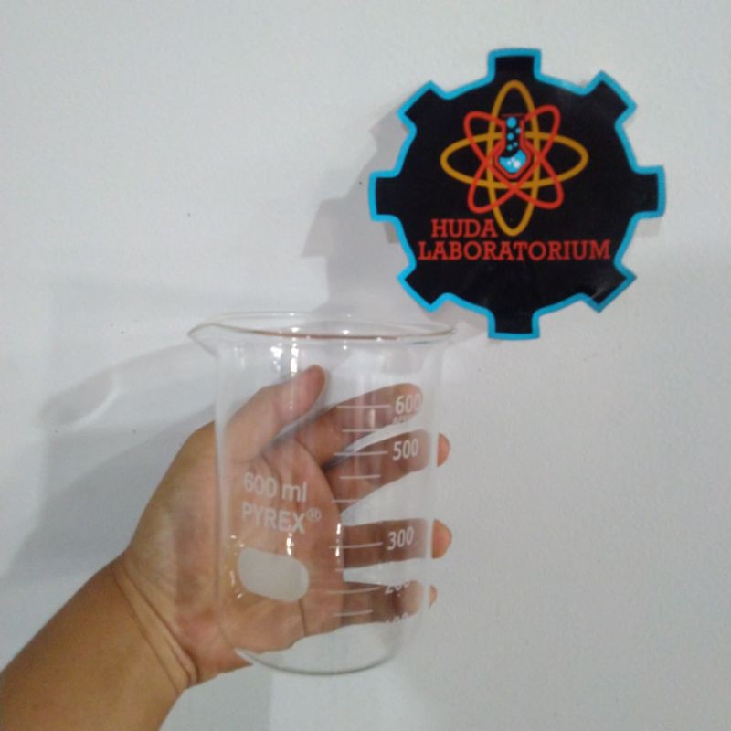 Gelas kimia Beaker 600 ml PYREX | Shopee Indonesia