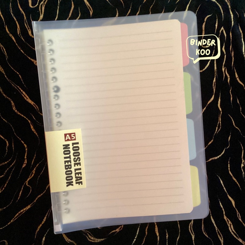 

Notebook / Binder Loose Leaf A5