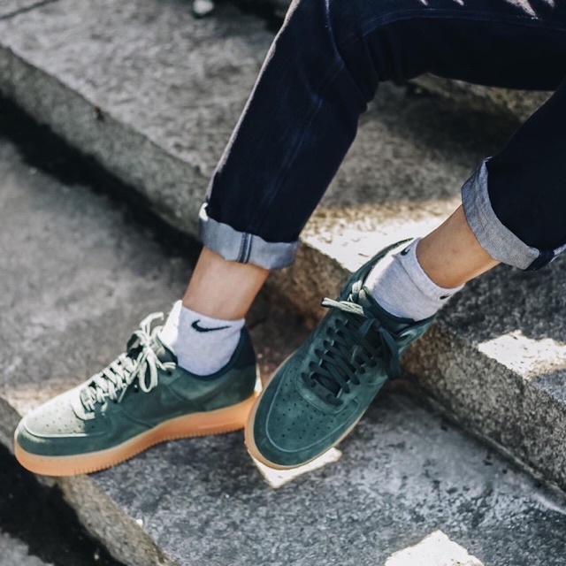 nike air force 1 suede olive