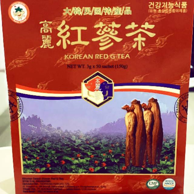 

Korean Red Ginseng Tea
